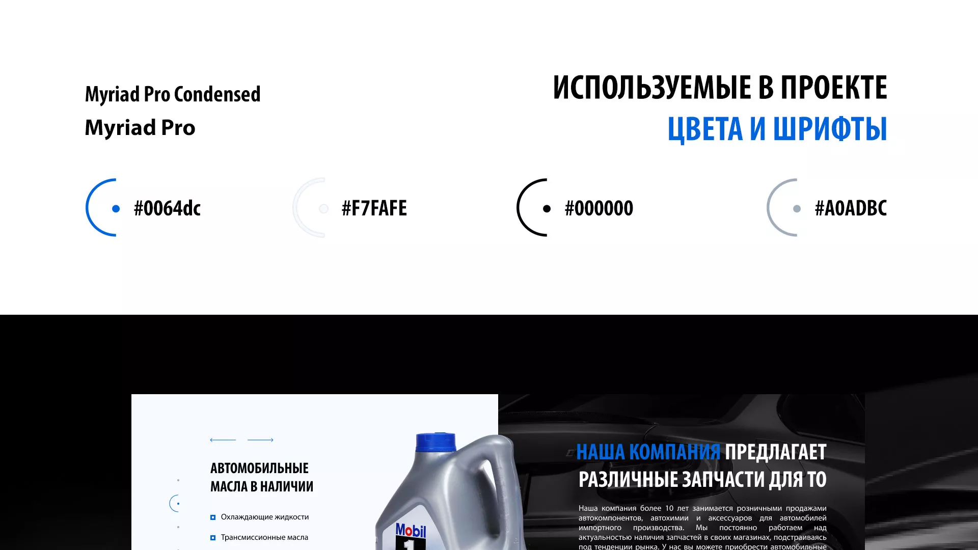 Разработка сайта магазина автозапчастей «М7» в Междуреченске